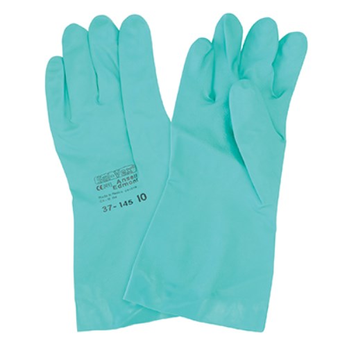 mgc133 ansell alphatec® solvex® 37-145 13'' nitrile coated, chemical protection work gloves