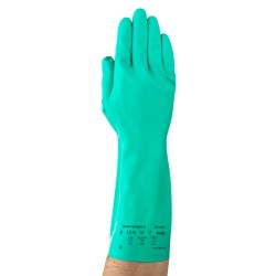 MGC1407 Ansell AlphaTec® Solvex® 37-175 13''Chemical Protection Work Gloves with Nitrile Coating 3717511070