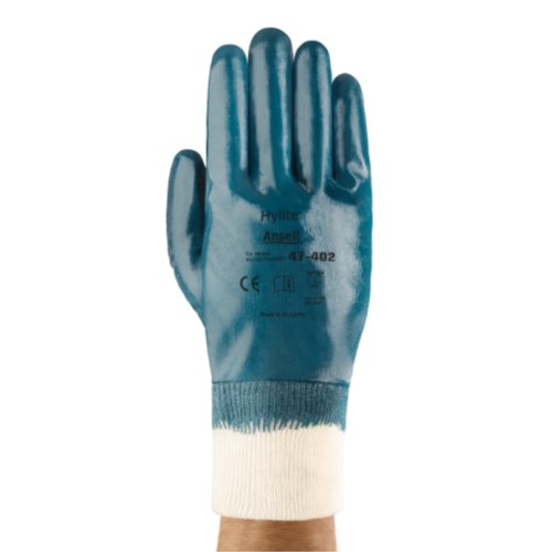 mgc143 ansell activarmr® 47-402 nitril coated oil-repellent work gloves