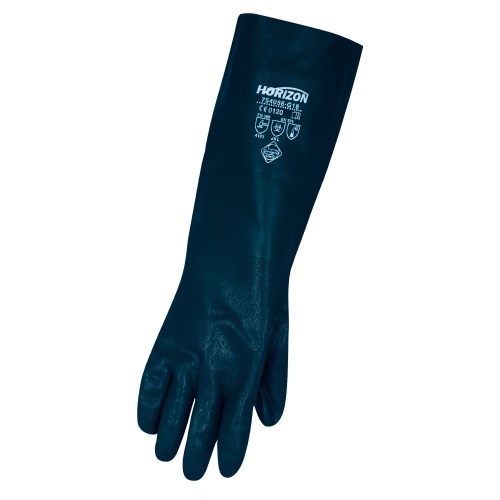 mgc160 horizon 18" double dipped pvc work gloves with cotton lining 054056g18