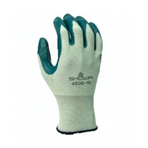 mgc171 showa 4500 general purpose works gloves with nitrile coated palm