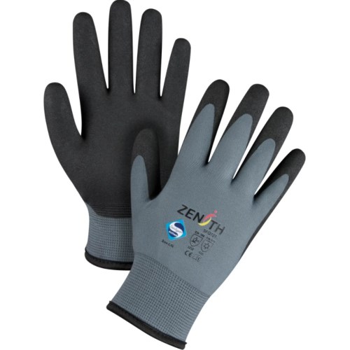 zenith safety zx-30 cold and cut-resistant work gloves with pvc coating