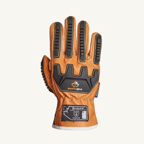 mgg690 superior glove endura impact resistant goatskin driver work gloves with oilbloc