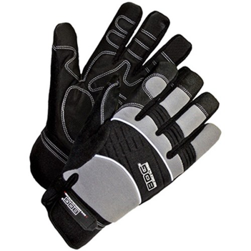 mggx03 bob dale x-site cold and liquid resistant synthetic leather an spandex work gloves with thinsulate™ insulation