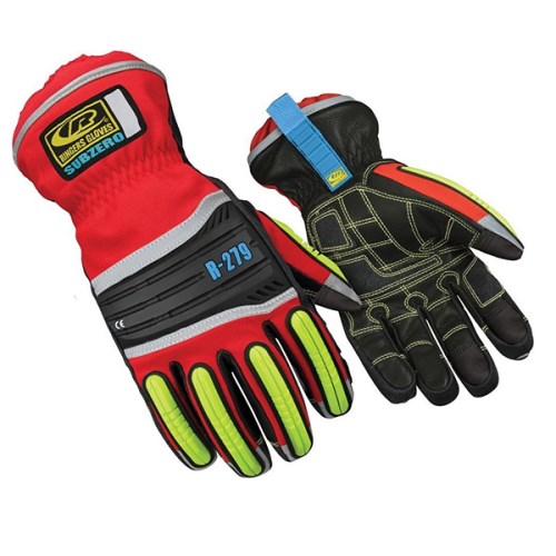 ringers gloves subzero shock and cut resistant leather work gloves