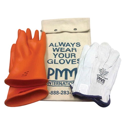 ensemble de gants de travail de 10.5'' pour électricien classe 0 pmmi