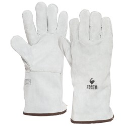 MGS004 Gants de travail pour la soudure de 13" en cuir fendu avec doublure en coton Kosto MGS004
