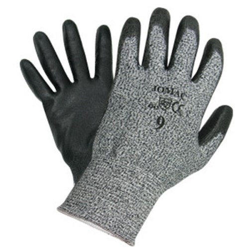 mgv070 jomac cut-resistant work gloves with polyurethane-coated palm