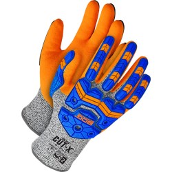 MGV234 Bob Dale Gloves Cut-X Nitrile Coated Impact A5 Cut Resistant Work Gloves