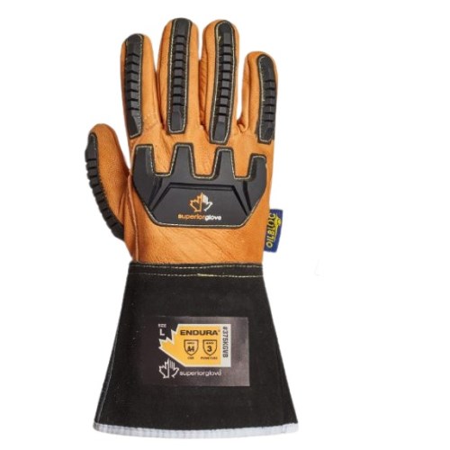 mgv256 endura® kevlar®-lined impact-resistant goatskin driver gloves with oilbloc™