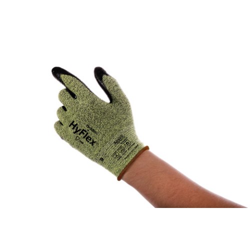 mgv267 ansell hyflex® 11-550 cut-resistant coated work gloves with intercept™ technology