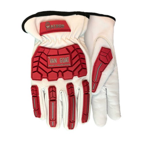 mgv306 watson gloves van goat impact and cut-resistant leather work gloves