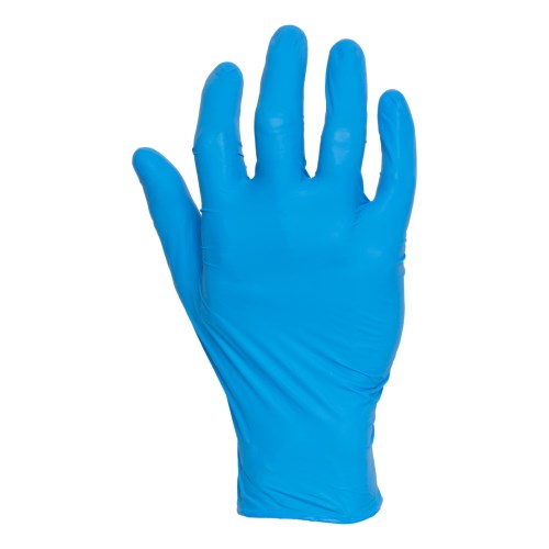 mkc104 gants de travail jetables en nitrile non poudrés kosto, 100/bte