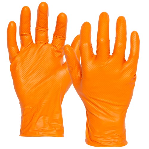 mkc107 gants jetables en nitrile, non poudrés, 100/bte mkc107xl