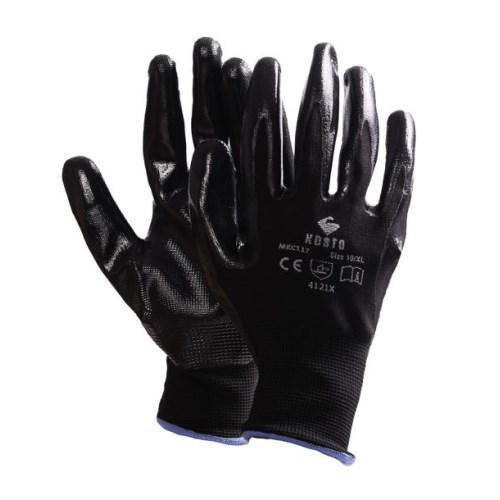 mkc117 kosto nitrile coated polyester work gloves