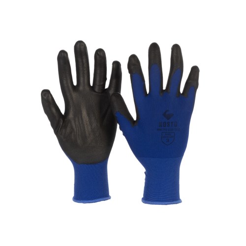 kosto high dexterity with pu coated palm safety gloves
