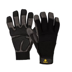 MKS001 Kosto Anti-Vibration Polyester and Synthetic Leather Work Gloves