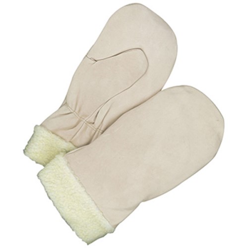 mmg073 cowhide leather work mitt with insulation 50-9-803pl
