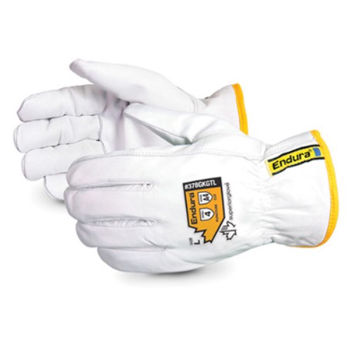 gants de travail en cuir résistants aux coupures avec kevlar® et fibre composite doublés de thinsulate superior glove endura®