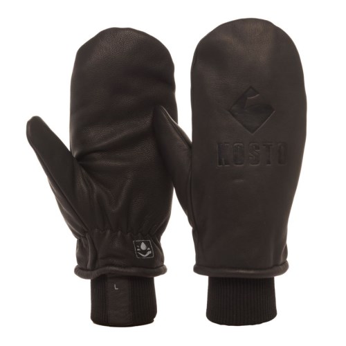 kosto goat leather work mitts with thinsulate lining