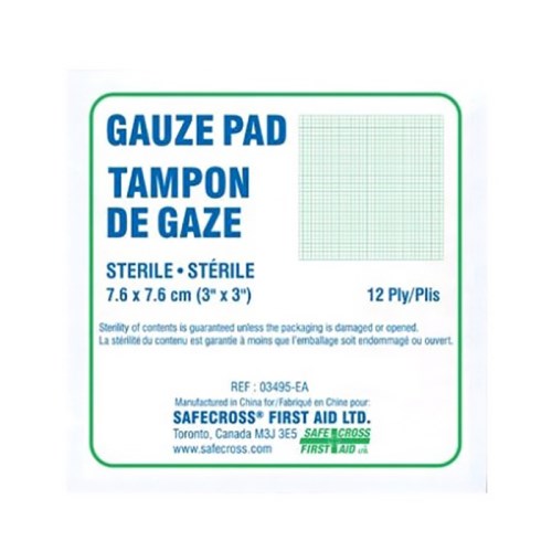 mp-s3-100 compresses gaze 3x3 steriles 03085 010-173m-42