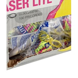 OBC046 Howard Leight Laser Lite Corded Safety Earplugs, 100/box LL-30