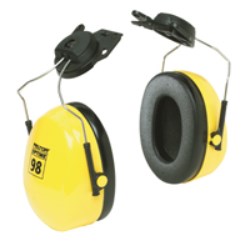 3M™ 98 Optime Peltor Helmet Mounted Rigid Earmuffs H9P3E