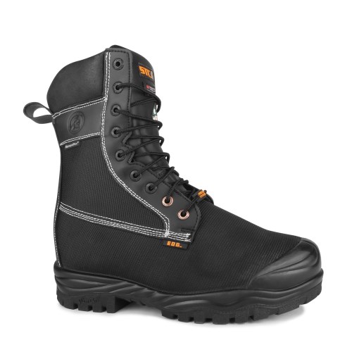 pbn005 stc larch 9" waterproof ballistic nylon work boots with internal metguard metatarsal protection