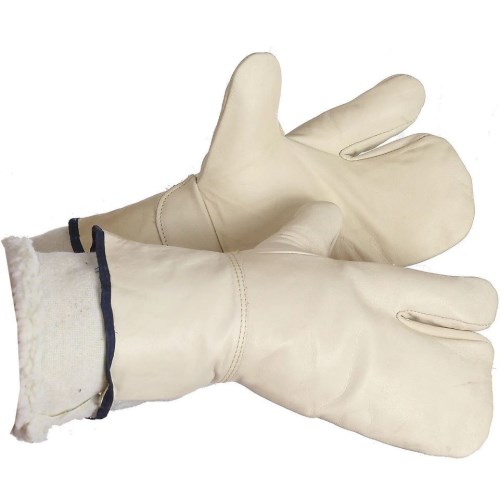 latoplast bonfire one-finger plush lined work mitts