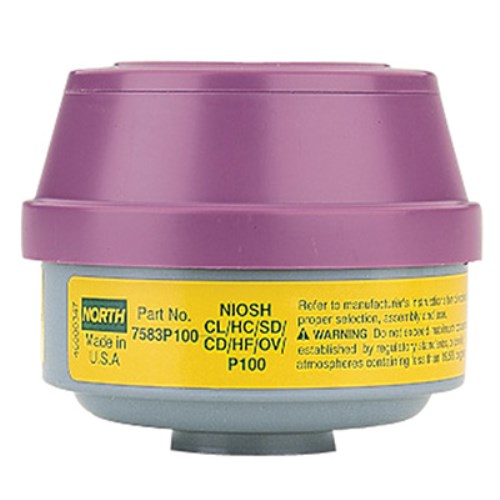 rca727 cartridge for north mask, 2/pkg 7583p100l