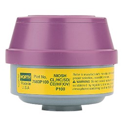 RCA727 Cartridge for North mask, 2/pkg 7583P100L