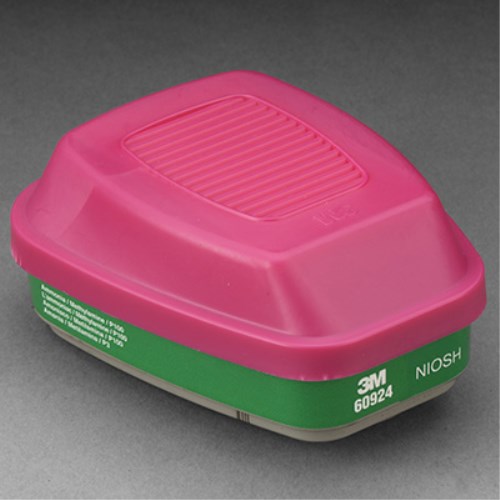 rca741 cartouche contre l'ammoniac et la méthylamine avec filtre p100 3m, pqt/2 7000051992 815359