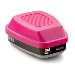 RCA742 Cartouche contre les vapeurs organiques avec filtre 3M 60921, 2/pqt 7000029639 7000001936