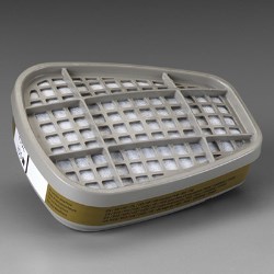 RCA943 Cartouche contre les gaz multiples et les vapeurs organiques 3M 6006, 2/bte 7000002040 7581P100L