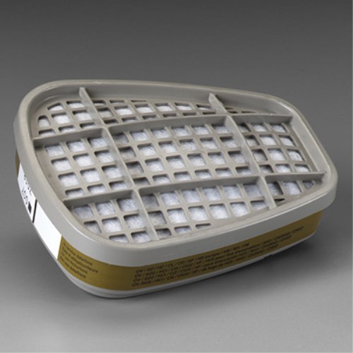 rca943 cartouche contre les gaz multiples et les vapeurs organiques 3m 6006, 2/bte 7000002040 7581p100l