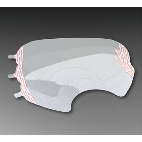 rco020 3m 6885 shield cover for face shield, 25/box 7100138628