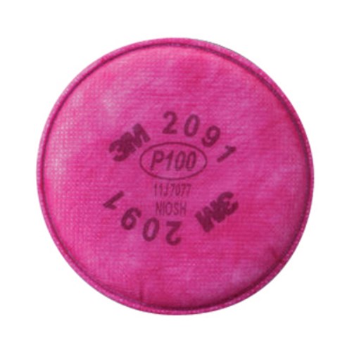 rfi013 3m 2091 p100 particulate filters, 2/pkg 7000051991
