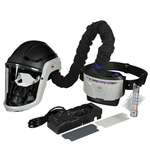 rtr045 3m versaflo tr-300n+ hik, heavy industry powered air purifying respirator kit 7100153815