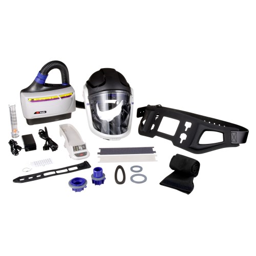 rtr048 3m versaflo tr-600-hik powered air-purifying respirator, heavy industry kit 7100035755