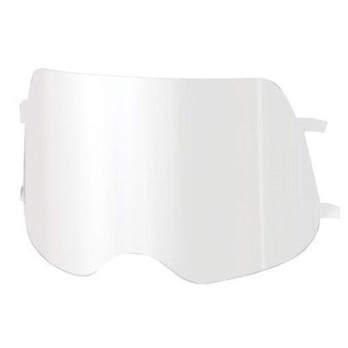 rvi005 3m™ speedglas™ wide-view clear grinding visor, 5/pck 7000128082