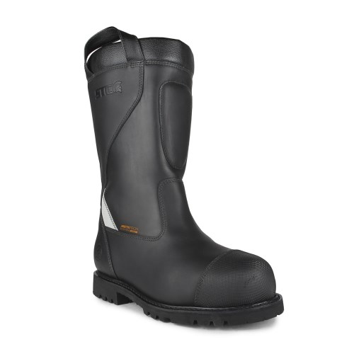 s220130 stc marshall 15" fire resistant boots with internal metatarsal protection, medium