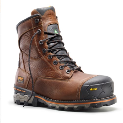 bottes de travail 8" imperméables et isolées timberland pro boondock