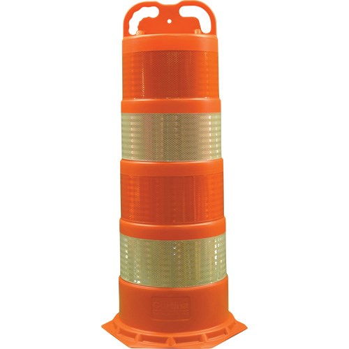 sba105 48" standard traffic beacon with reflective strips 03-755-qcfp