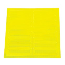 SBC102 Green lime reflective strip, sold individually 17725