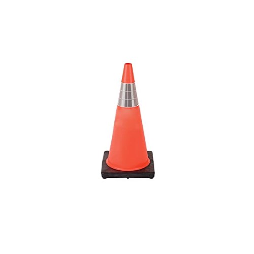 sco30 cortina dw series traffic cone with 4" reflective collar