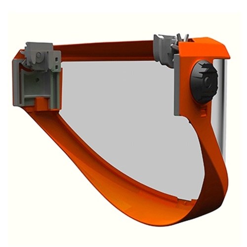sn-as1000 salisbury as1000 series arc flash face shield with universal bracket as1000fb-spl
