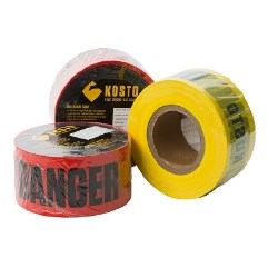 SRD357 Ruban de délimitation « Danger do not enter » Écriture: Noir sur rouge SRD357 SRD357