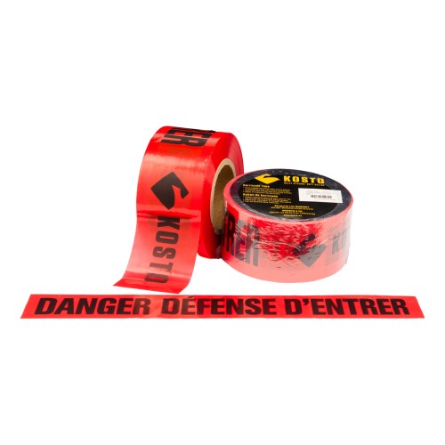 srd359 «danger défense d'entrer» barricade tape srd359