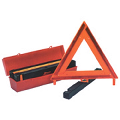 str003 emergency warning triangles on stand, 3/box 95-03-009