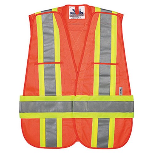 sve051 viking orange safety vest